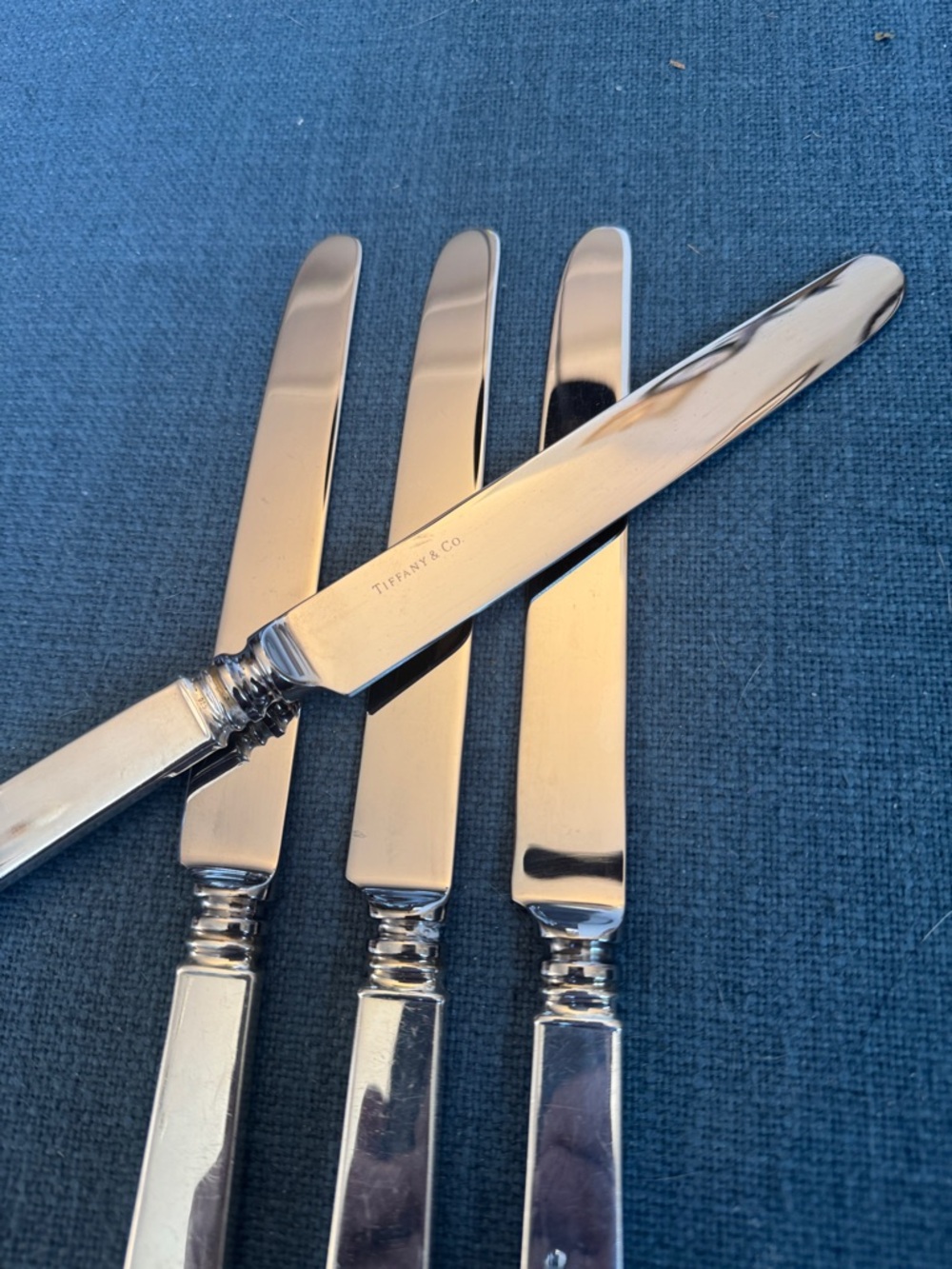 Tiffany & Co. Sterling Silver Dinner Knife Set